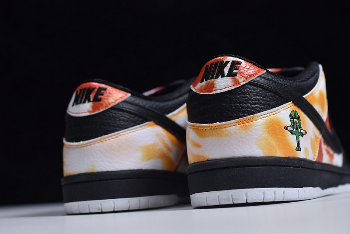 nike sb dunk low raygun tie-dye black bq6832-001
