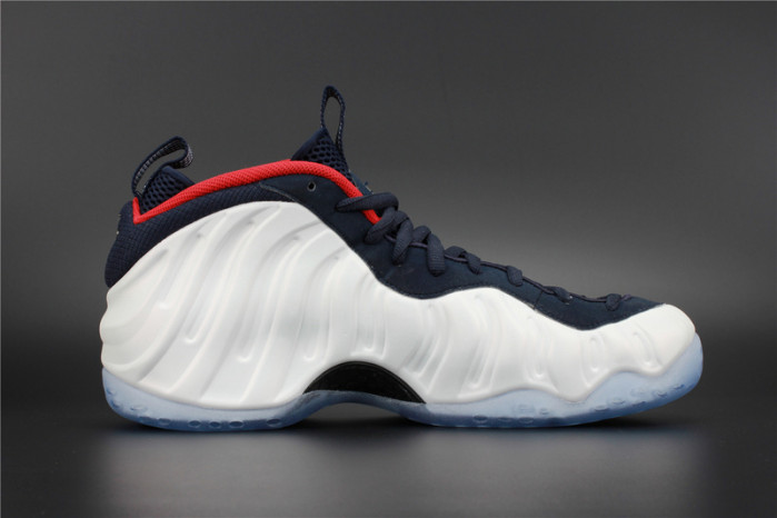 nike air foamposite one “olympic” university red/ white mens 575420-400
