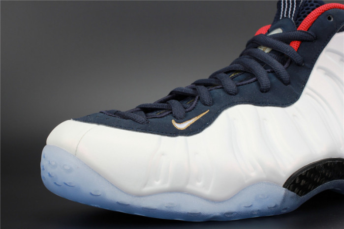 nike air foamposite one “olympic” university red/ white mens 575420-400