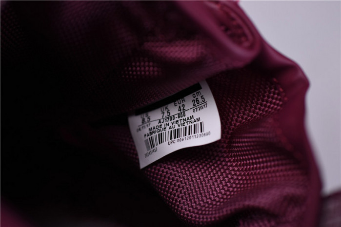 nike sf air force 1 one fif vintage wine particle rose aj1700-600
