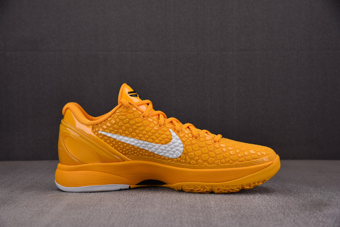 nike kobe 6 protro off white yellow cw2190-501