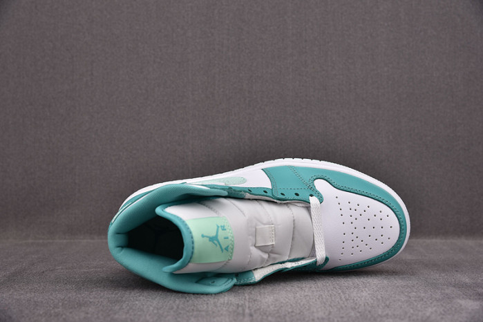 air jordan 1 mid washed teal dv2229-300