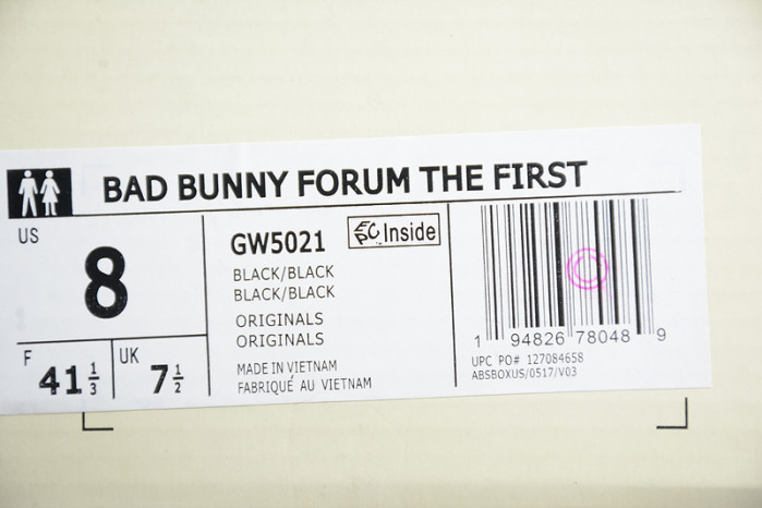 forum low bad bunny back to school gw5021