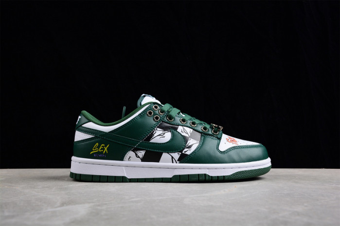 nike dunk low chrome hearts dd1391-111