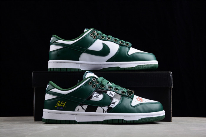 nike dunk low chrome hearts dd1391-111