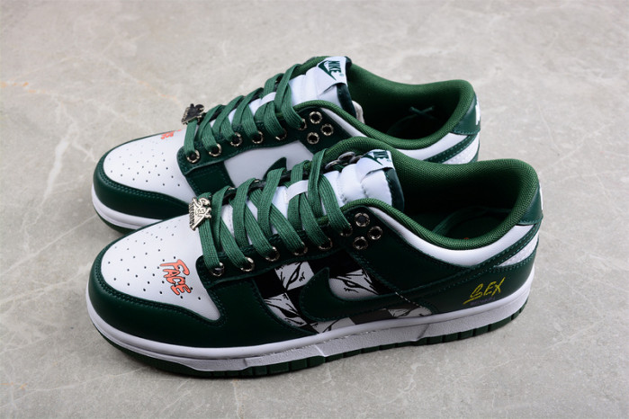 nike dunk low chrome hearts dd1391-111