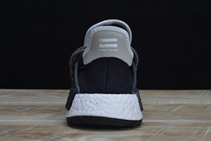 pharrell x nmd hu tri-color black running shoes 114970010