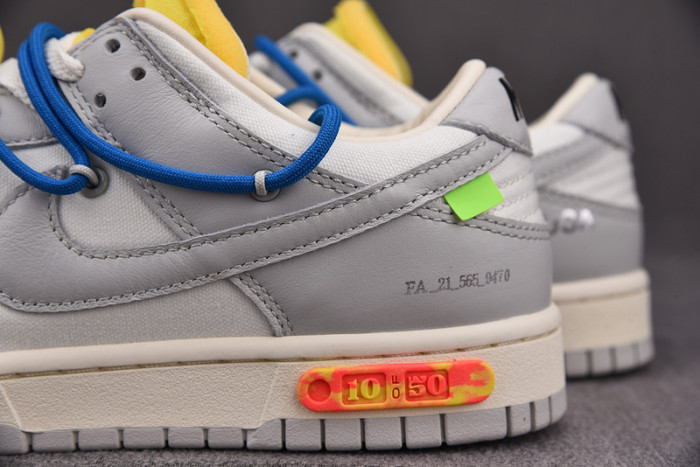 ofw x dunk low “10 of 50” dm1602-112