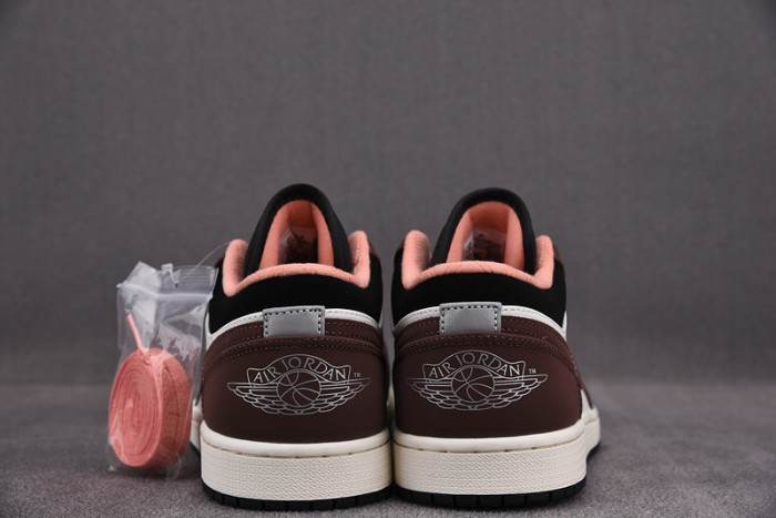 air jordan 1 low light chocolate dc6991-200