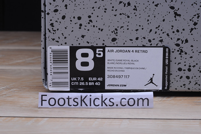 air jordan 4 retro "motorsport" 308497-117