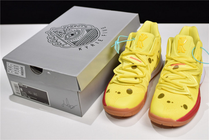 kyrie 5 spongebob squarepants cj6951-700